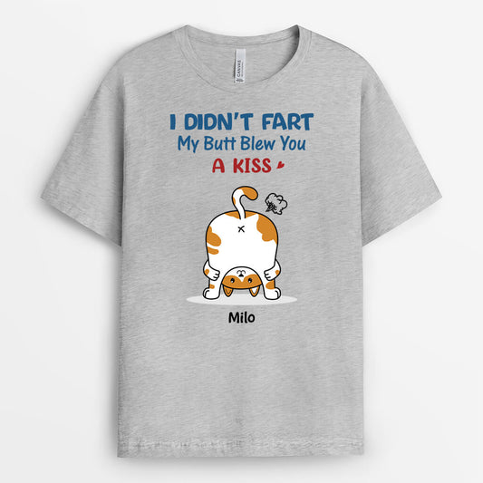 2826AUK2 i didnt fart cat  funny personalised t shirts