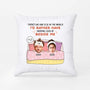 2829PUK2 theres no one else in the world pillow  personalised gifts for couple