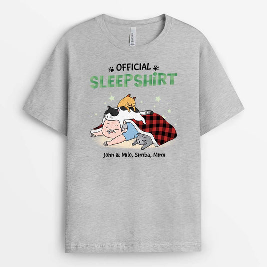 2831AUK2 official sleepshirt t shirt  customised present for cat owner_bfffc1bf ec63 4038 989d 4b2dc9e311db