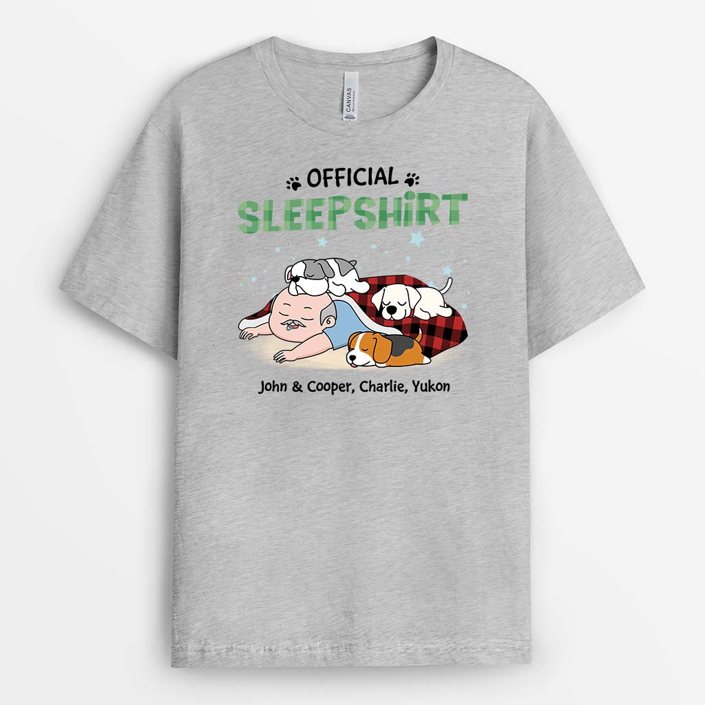 2831AUK2 official sleepshirt t shirt  customised present ideas for dog owner_cf43f3b9 62ef 4ce1 a235 c6e82dd53eb0