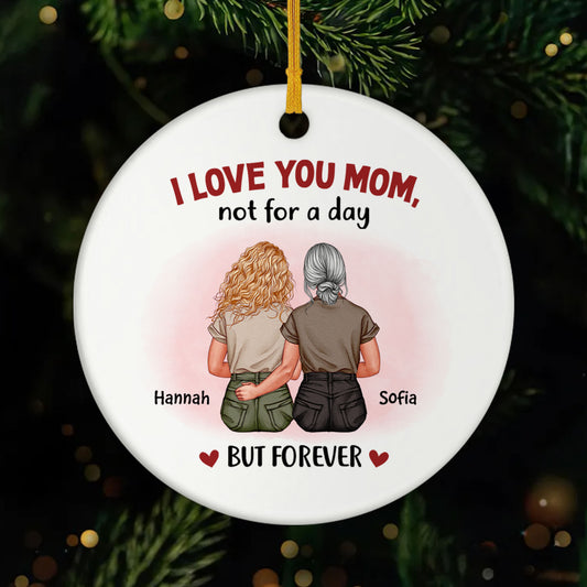 2834OUS1 personalized gifts for mom i love you mom ceramic ornament 2834O6V5A_1f0826af ff07 4c82 92e6 94426435aea5