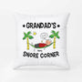 2844PUK1 daddys snore corner pillow  funny personalised gifts for dad