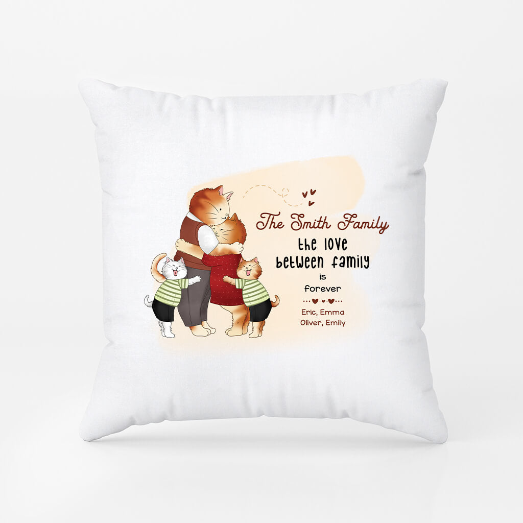 2850PUK2 family is love pillow  personalised gifts for family