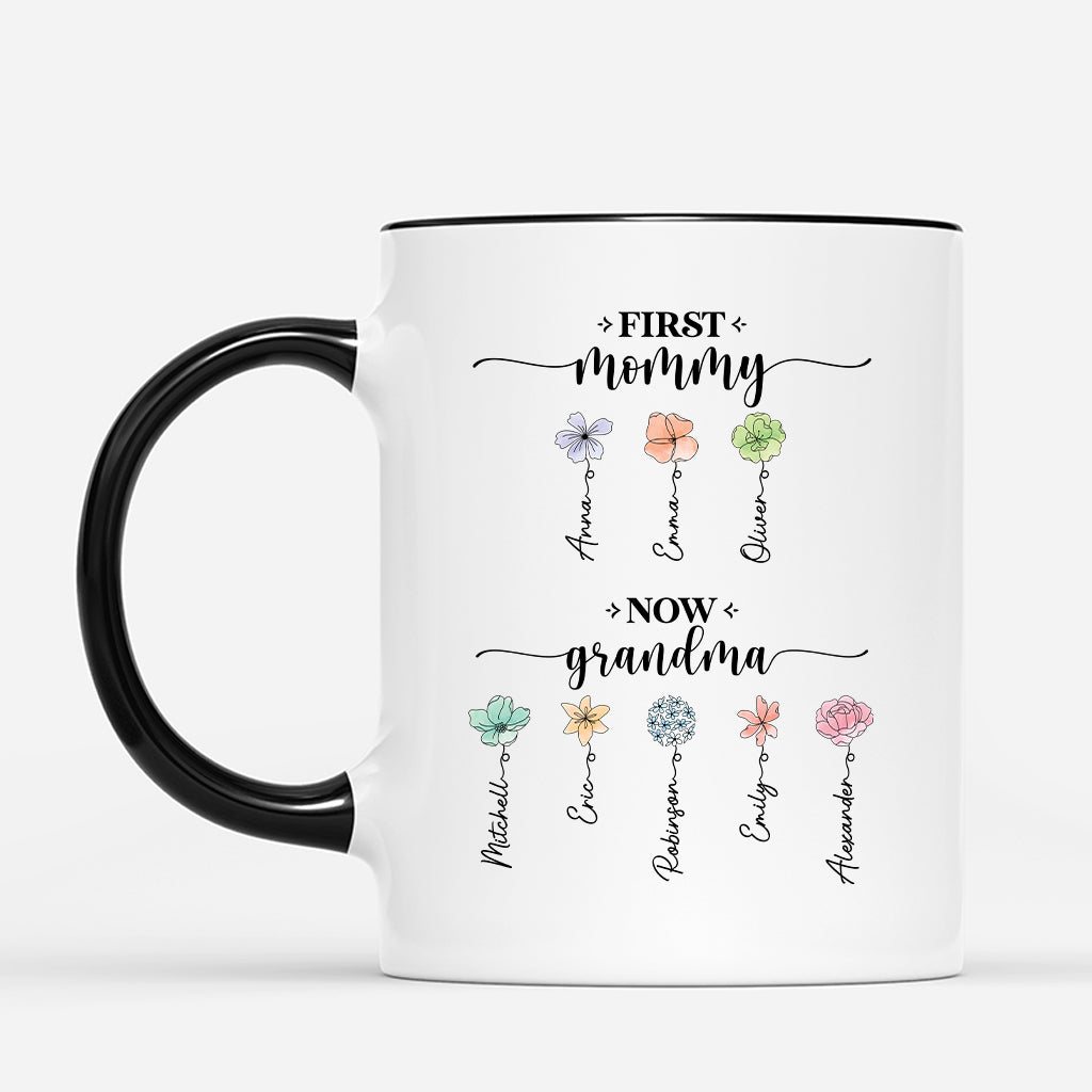 2851MUS2 personalized gifts for grandma first mum now grandma mug 2851M5I5A