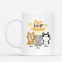 2852MUS1 personalized cat gifts for humans triple trouble cat mug 2852M5Z8D