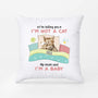 2853PUK2 im telling you im not a dog pillow  personalised gifts for dog lovers