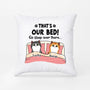 2855PUK1 this is our bed pillow  personalised presents for cat lovers