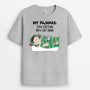 2866AUK2 my pajamas 20_ cotton 80_ cat hair t shirt  personalised t shirt ideas for cat mum