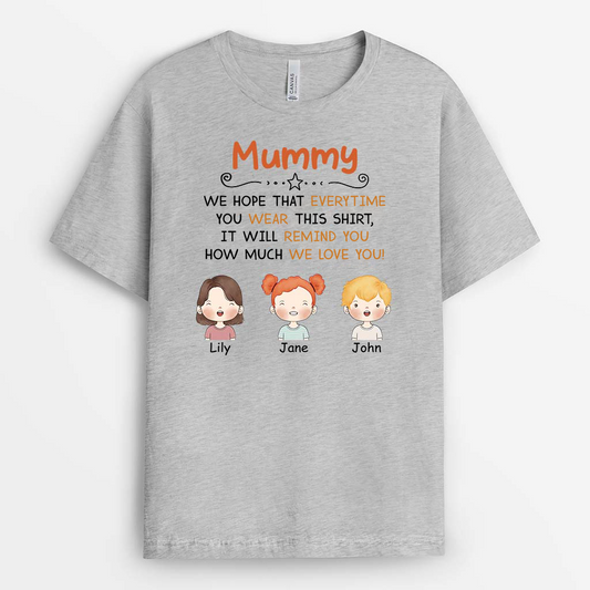 2874AUK2 i hope that every time you wear this t shirt it will remind you how much i love you  personalised t shirt for grandma mum_jpg