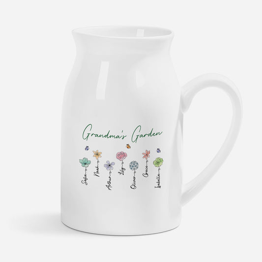 2877OUS1 birth flower garden vase_ personalized gifts for grandmamom 2877o8l5a