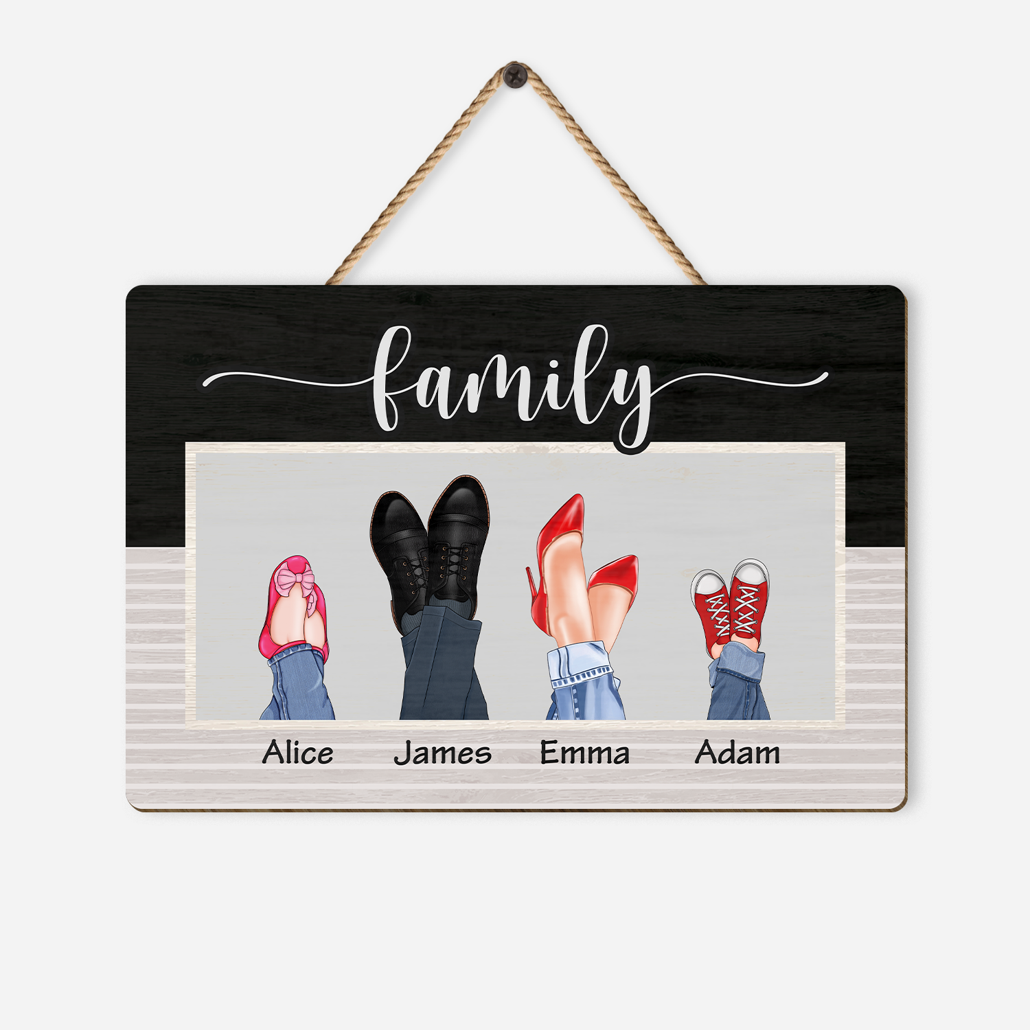 Personalized Wooden Family Signs - Gifts for The Whole Family ...