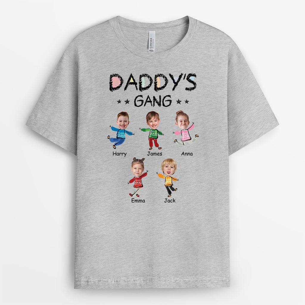 2961AUK2 grandads gang christmas with kids faces t shirt  personalised gifts for grandad_55e12784 3ee2 4cd3 b1bc 38f6f2a791cd