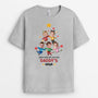 2964AUS2 grandmas gang christmas  personalised t shirt for grandma
