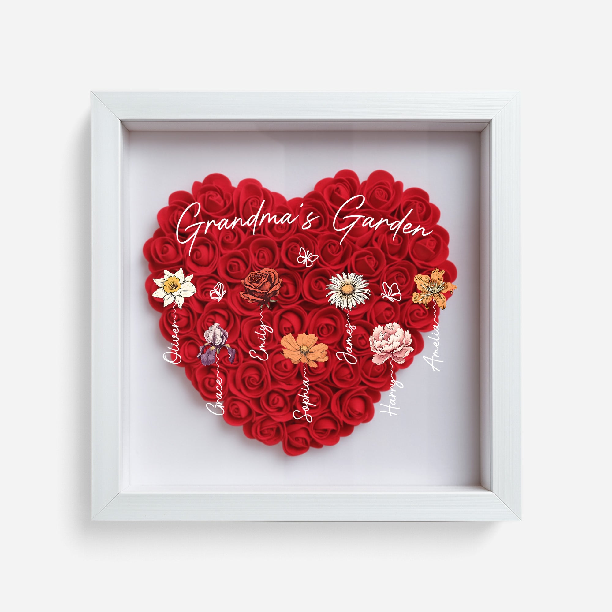 2966OUS1 custom flower shadow box mothers day garden gifts for momgrandma 2966o8v5a_2