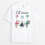 2975AUK1 balloon cat mum t shirt  personalised gifts for cat mum