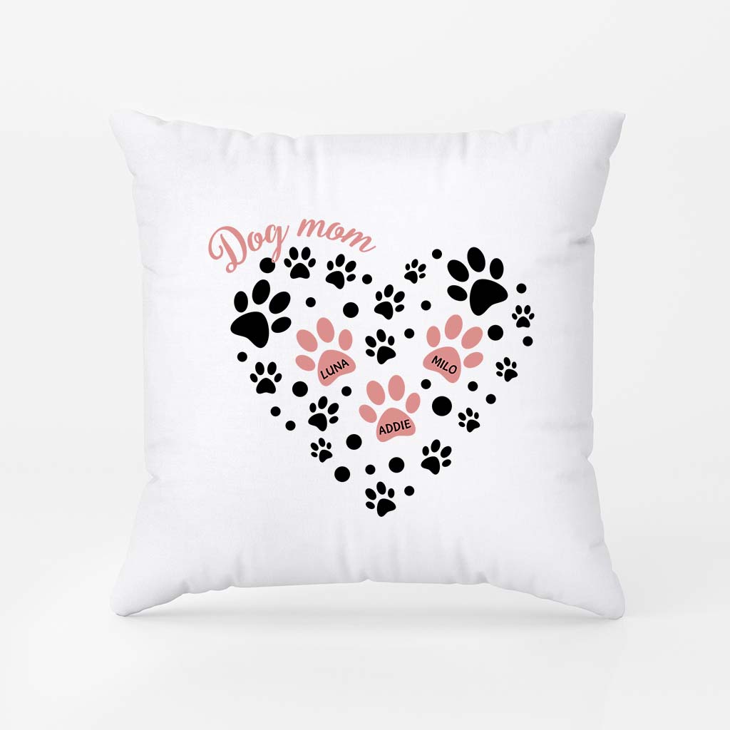 2979PUS1 personalized gifts for cat owners cat pillows with pawprints 2979P8L5D