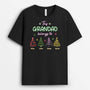 2989AUK1 christmas tree this grandad belongs to t shirt  personalised gifts for grandad