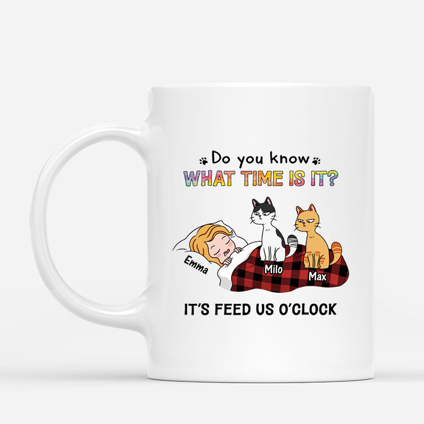 3009MUK1 do you know what time is it mug  personalised gifts for cat mum_be12857d 0c26 4d65 8c60 06fe71d04b30