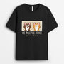 3013AUS1 we rule the house funny cat t shirt  custom present ideas