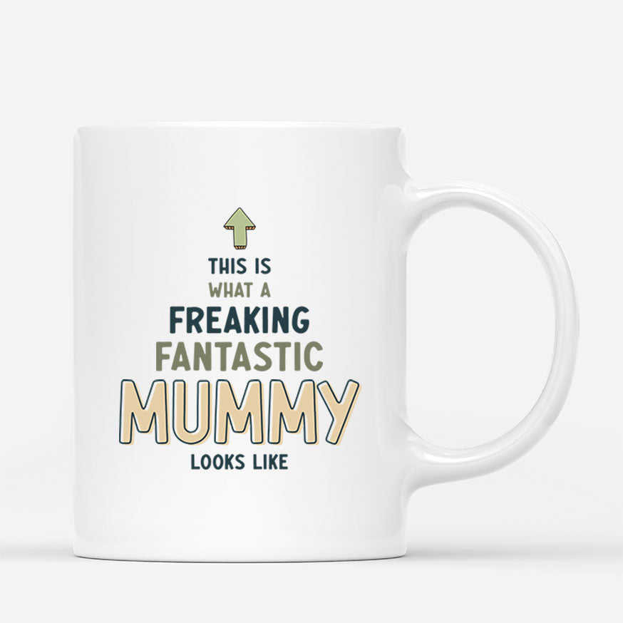 3027MUK2 this is what a freaking fantastic mummy mug  personalised presents for mum