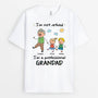 3045AUK1 im not a professional grandad t shirt  personalised presents for grandad