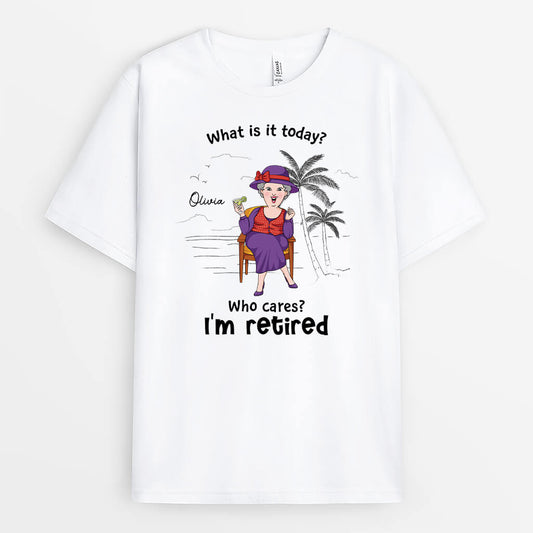 3054AUK1 what is it today t shirt  personalised gifts for female