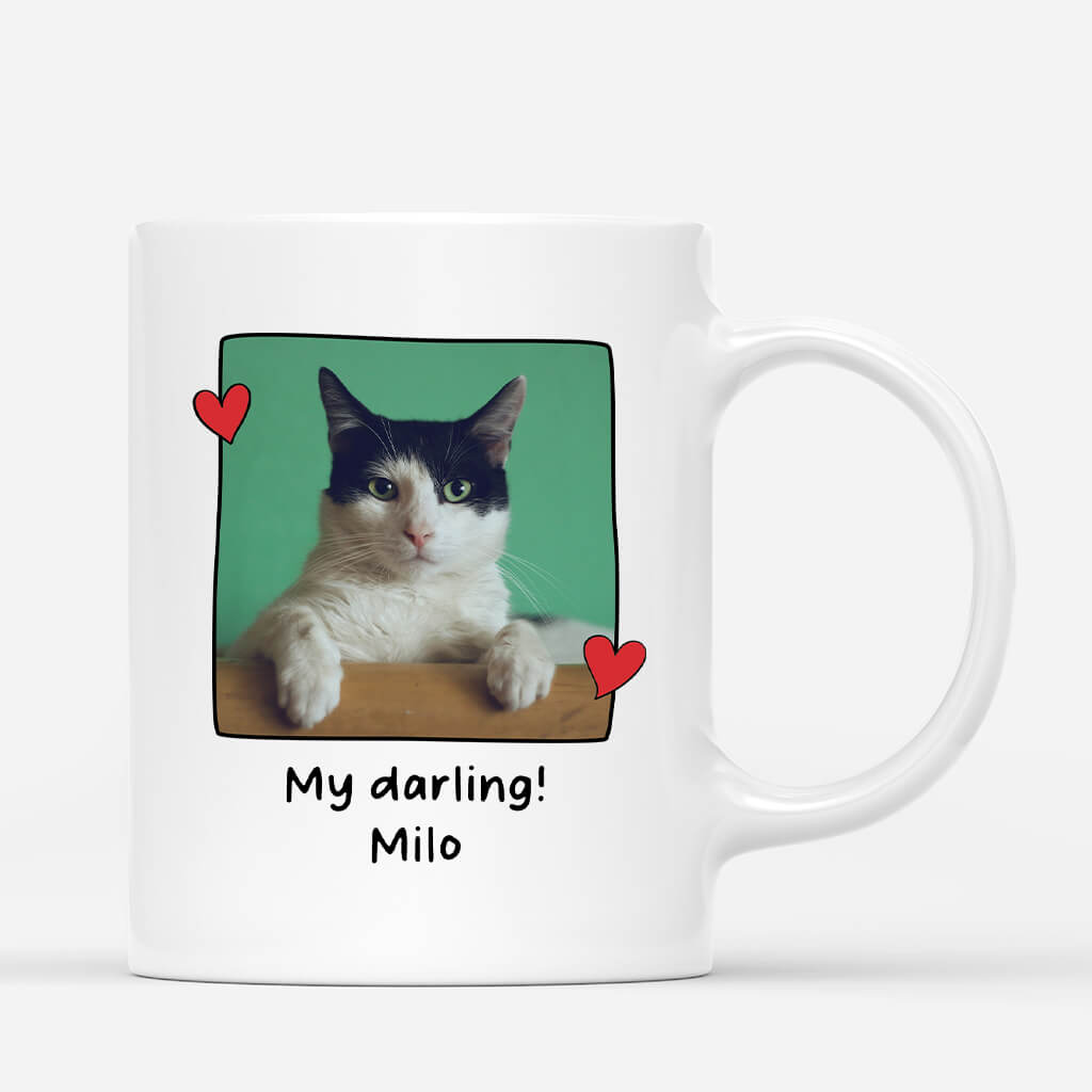 3072MUK2 cat dad mug  personalised present ideas for cat dad