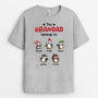 3079AUK2 this grandma belongs to penguin kids  customised t shirt for grandma