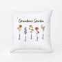 3097PUK1 grandmas garden flower pillow  personalised gifts for grandma