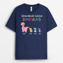 3101AUK2 grandads little dinosaurs  personalised t shirt printing ideas for grandad