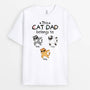 3108AUK1 cool this cat mum belongs to  customised t shirts for cat mum