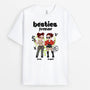 3118AUK1 besties forever t shirt  personalised gifts for friends