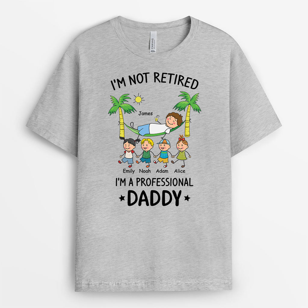 3139AUK2 im not retired im a professional grandad  customised t shirts for grandad_a976e829 4123 4662 9aac 570120a9b514