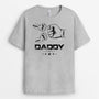 3143AUK2 fist bump grandad t shirt  personalised presents for grandad