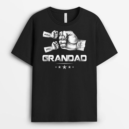 3144AUK1 fist bump grandma t shirt  personalised gift ideas for grandma