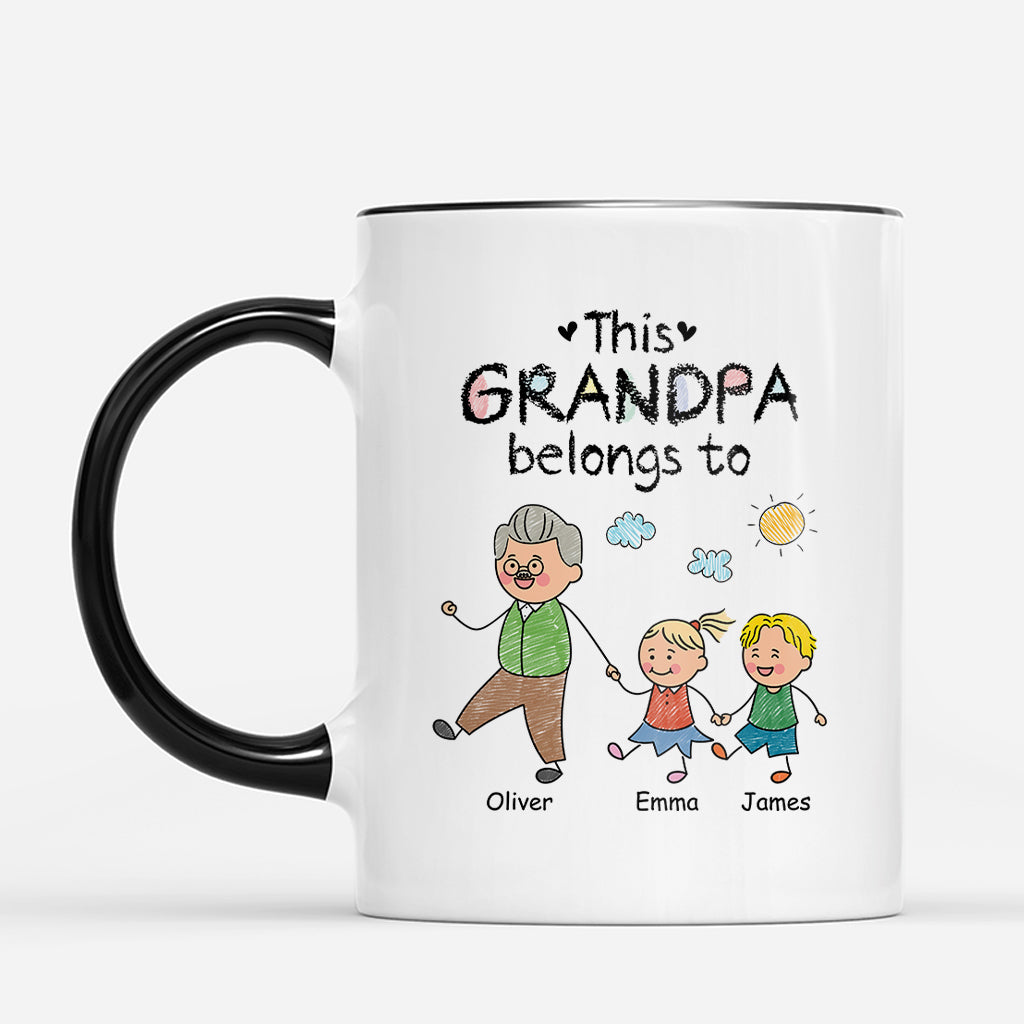 3175MUS2 this mom belongs to mug custom gifts for mom dad grandma grandpa 3175m8p8a