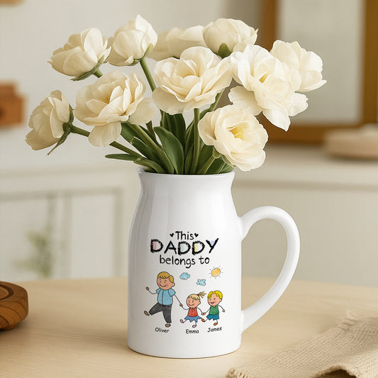 3175OUS2 this mom belongs to vase custom gifts for mom dad grandma grandpa 3175o8p8a