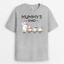 3181AUK2 white dancing bear grandmas gang t shirt  personalised presents for grandma