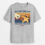 3188AUK2 best cat dad ever just ask  personalised t shirt uk for him