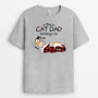 3196AUK2 this cat mum belongs to woman sleeping  personalised t shirt for her