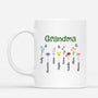 3219MUS1 personalized gifts for grandma custom grandmas garden mug_ 3219M645A