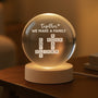 3221LUS2 crossword puzzle art crystal ball lamp personalized family gifts 3221l6f5i