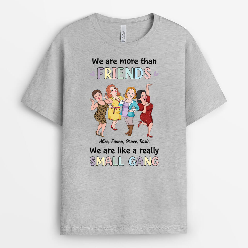 3257AUK2 we are more than sisters t shirt  personalised gifts for siblings