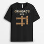 3261AUK1 puzzle grandads gang t shirt  personalised gifts for grandad