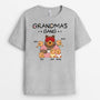 3263AUK1 pencil grandmas gang t shirt  personalised gifts for grandma