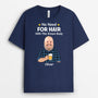 3278AUK2 no need for hair with this dream body t shirt  personalised gifts for him