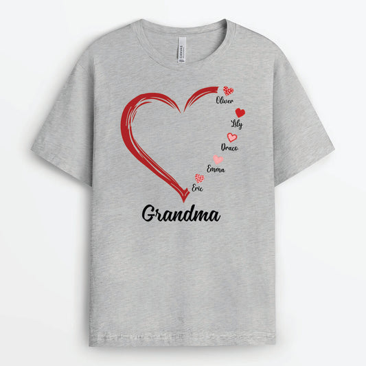 3279AUK2 grandma t shirt  personalised gifts for grandma