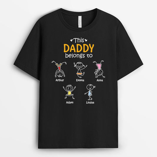 3291AUS1 custom gifts for dads this daddy belongs to t shirt 3291A_5b192059 0781 4ed5 9e57 23ddd0dd8cb1