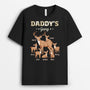 3293AUK2 deer grandpas gang t shirt  personalised gifts for grandpa