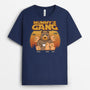 3344AUK2 personalised bear grandads gang and grandkids t shirt  personalised gifts for your grandad